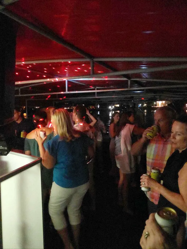 Evening moonlight party-boat cruise aboard the Super Hawk on Long Island